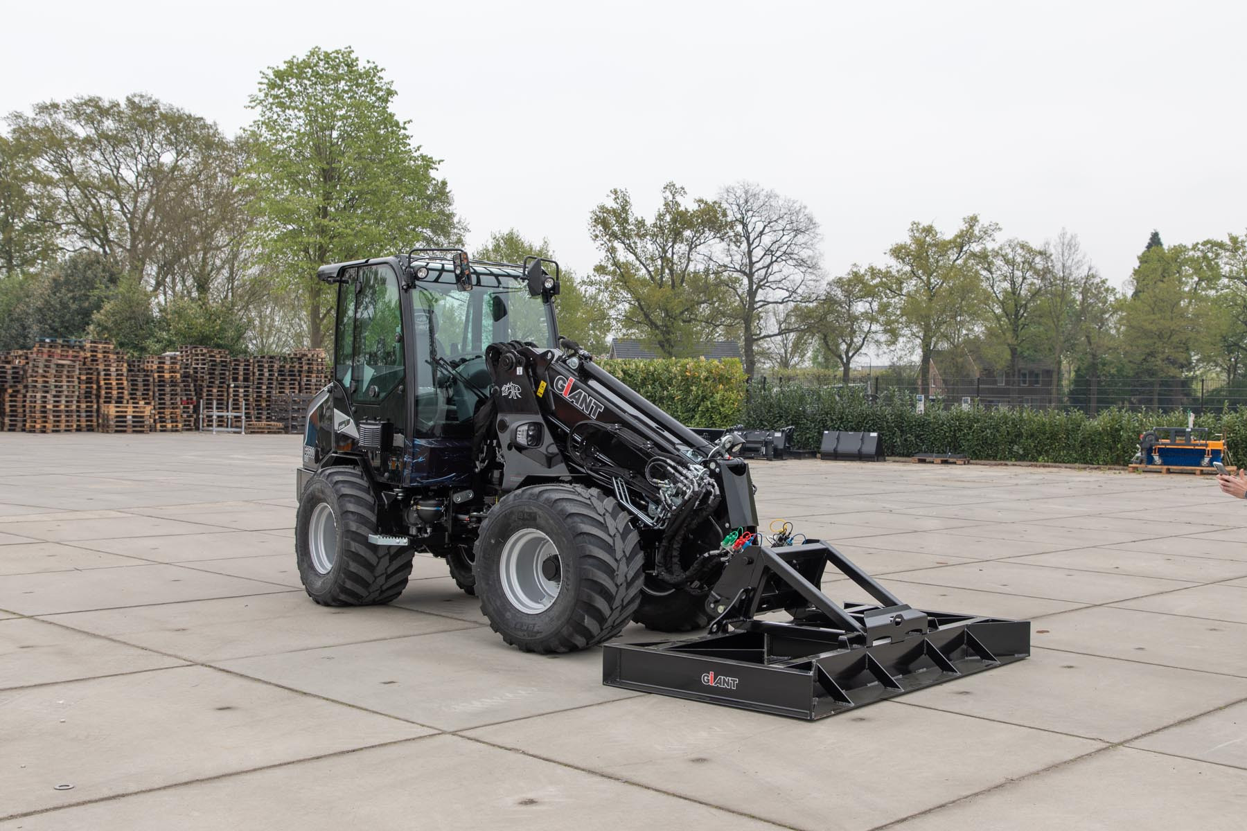 egalisatieframe met strijkplaat shovel